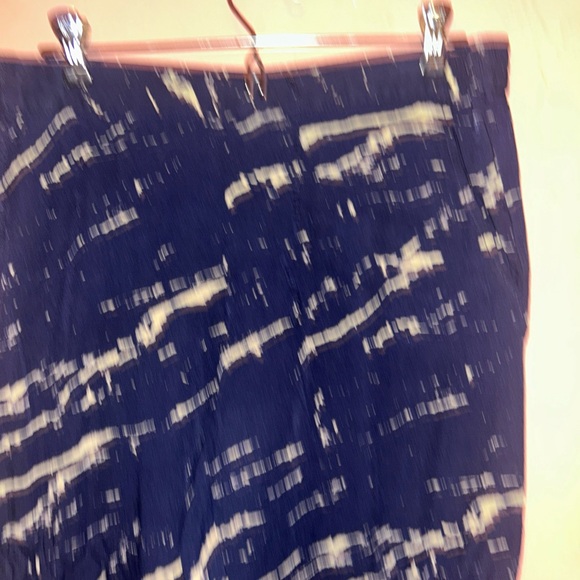 Gap Womens Loungewear Pajama Bottoms Blue Gold Viscose Medium - Picture 3 of 8